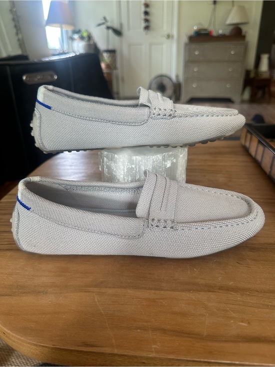 Rothy's Shoes - Rothy's Light Gray Knit loafers Size 7 a few small marks like new